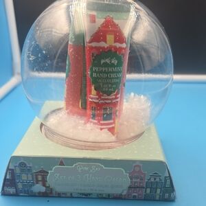 Pink Sky Peppermint Hand Cream Set - Red and Green